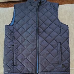 Hawke & Co Quilted Dark Blue Vest